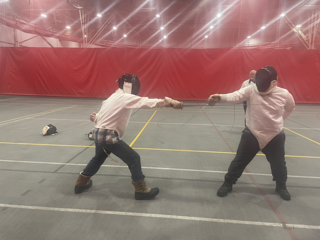 Fencing at the Fencing Club, pic 2