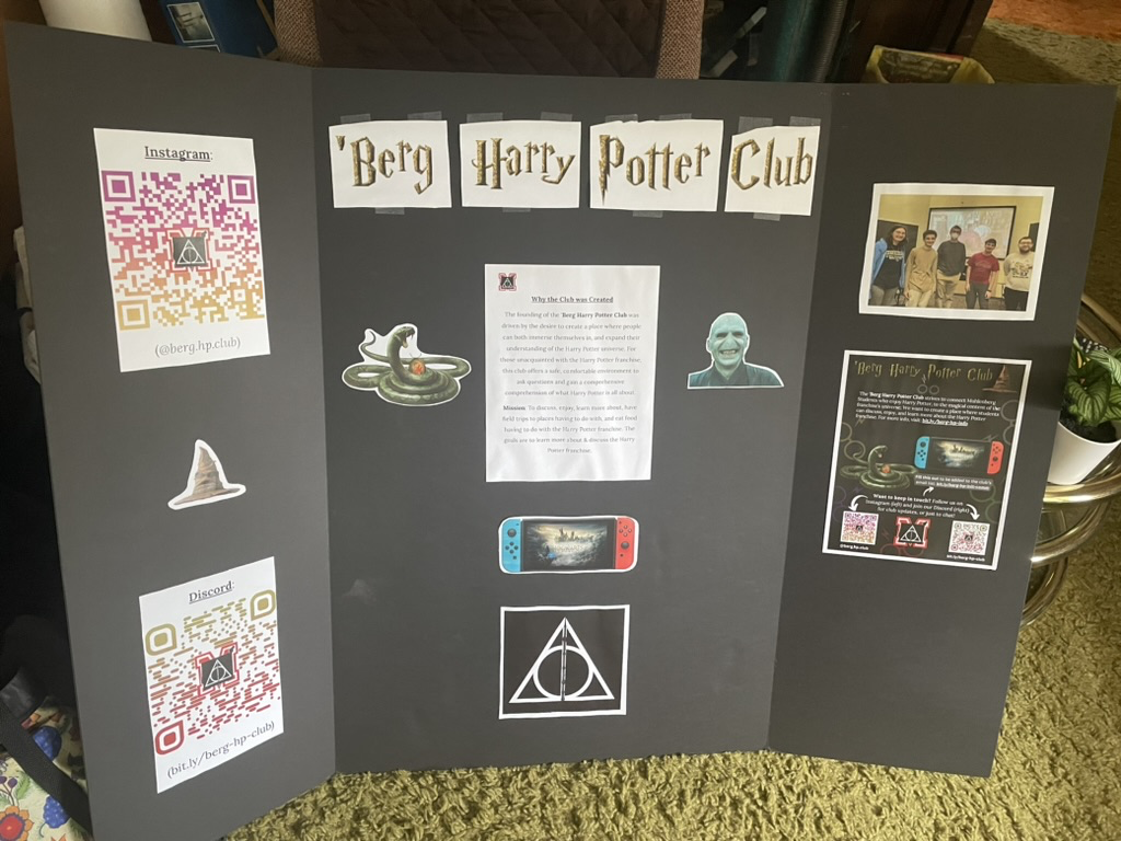 Harry Potter Club tri-fold