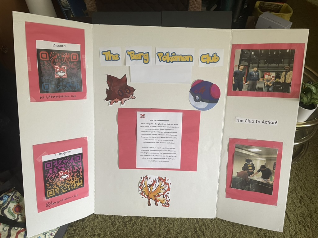 Pokémon Club tri-fold