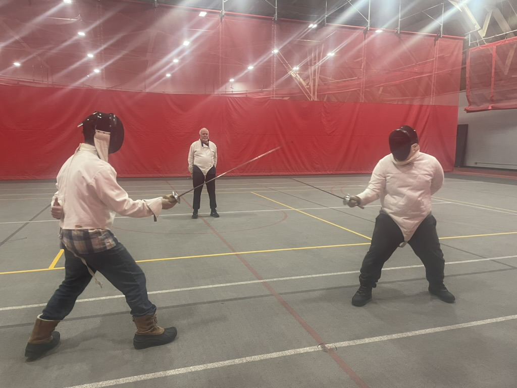 Fencing at the Fencing Club, pic 1
