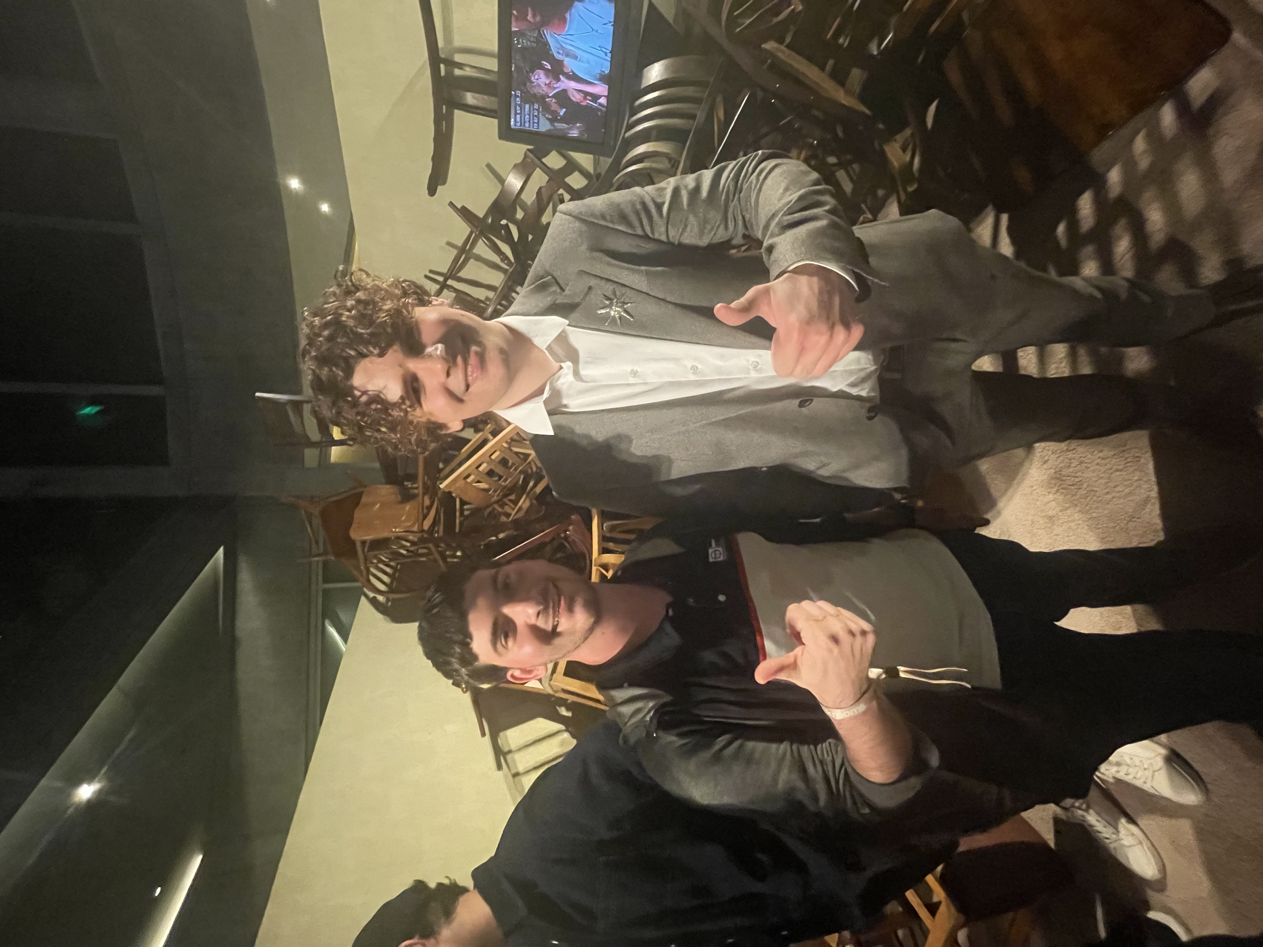 Aaron and Kane Parsons at the Backrooms movie World Premiere Private Afterparty Reception in LA